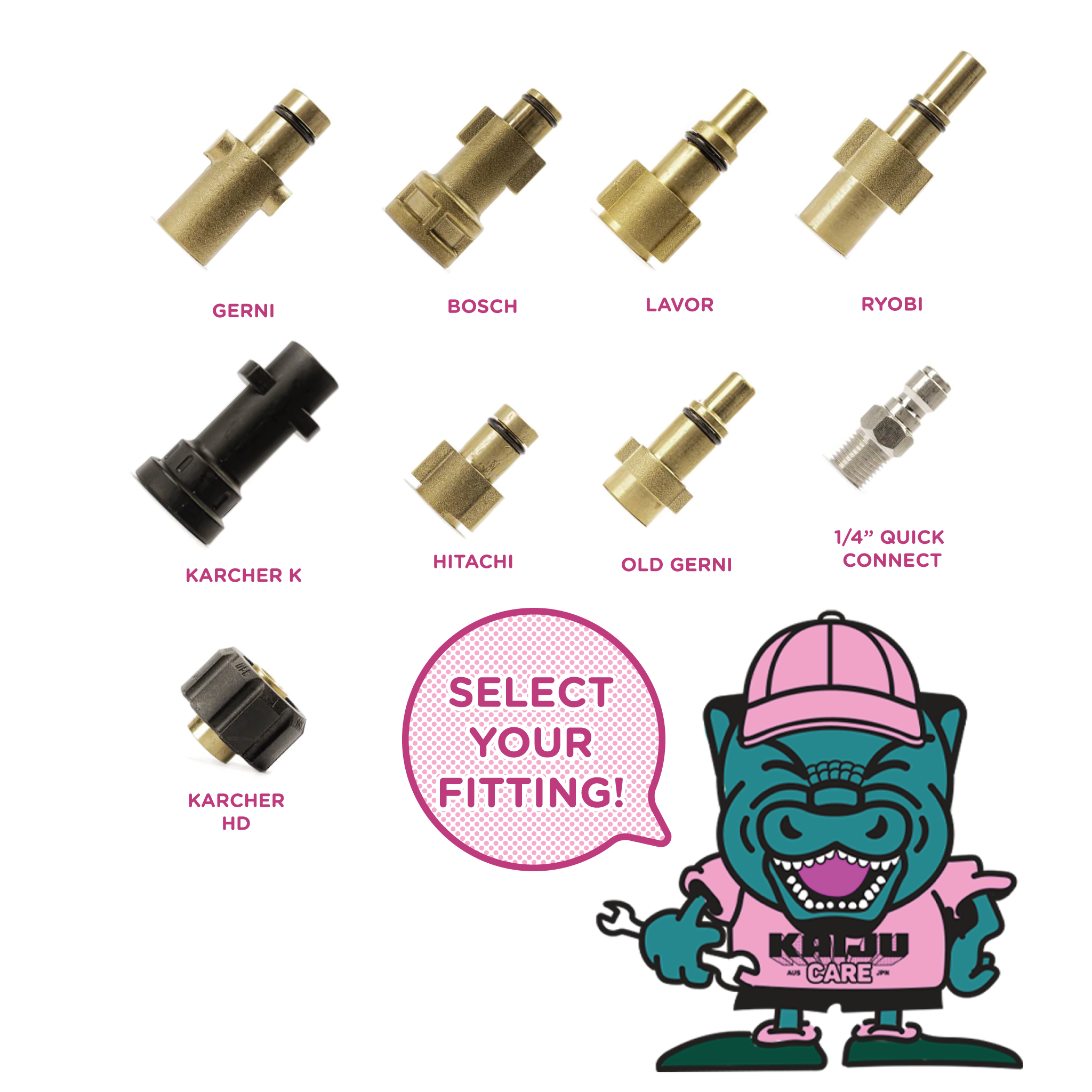 Foam Cannon - Foam, Wash and Dry Kit