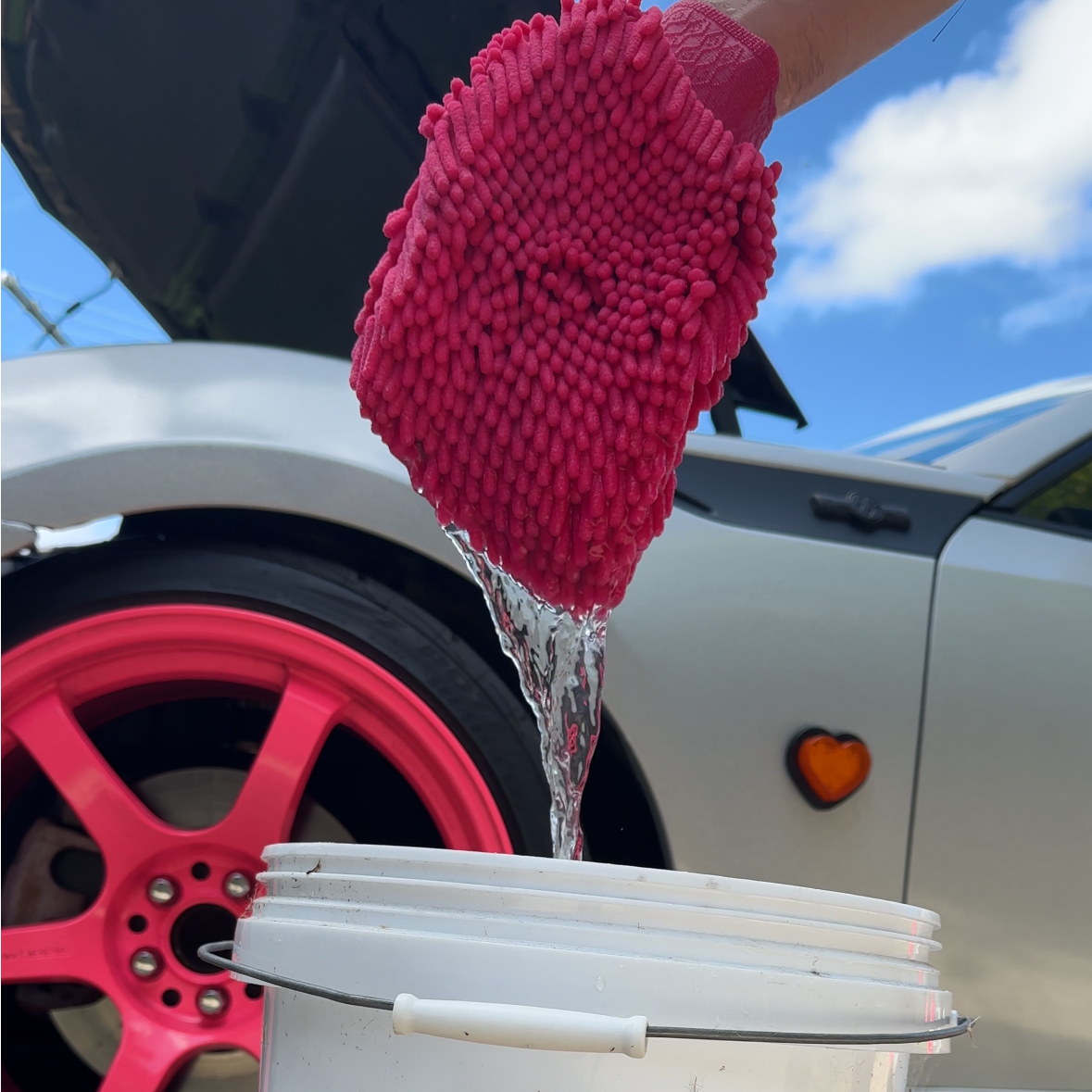 Chenille Microfibre Wash Mitt